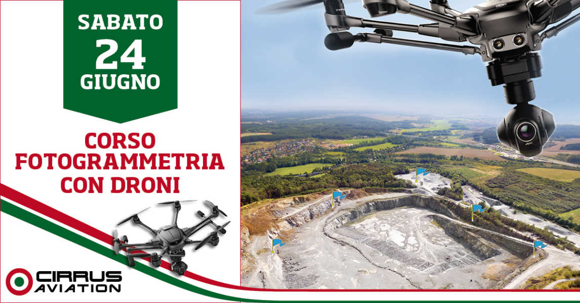 Corso di Fotogrammetria con droni - Professional aviation