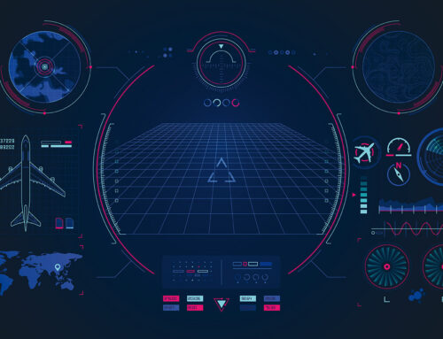 How an aircraft navigation system works