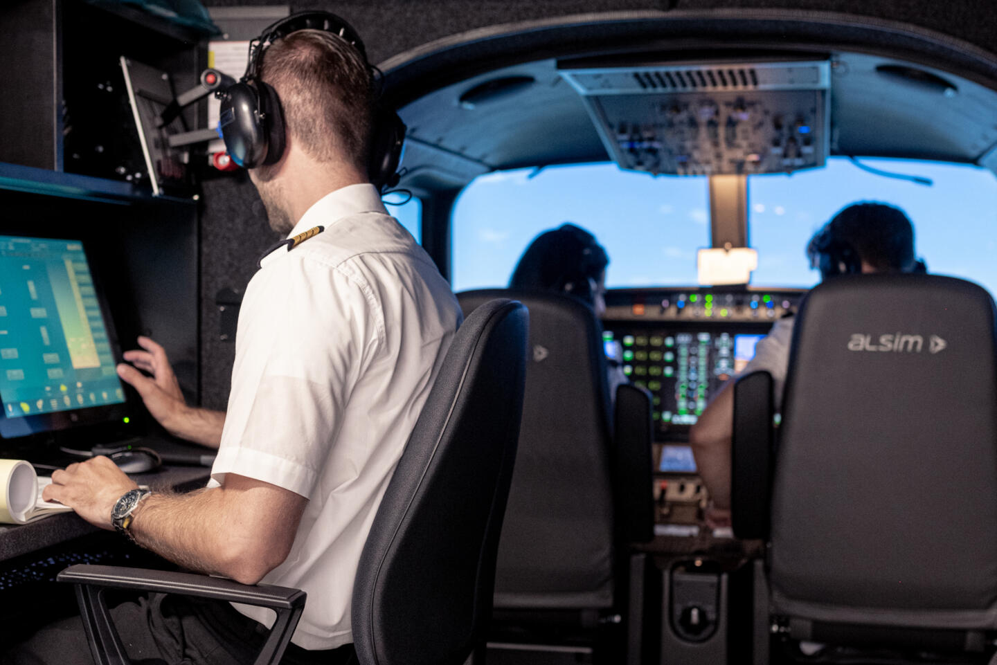 Como El Simulador de Vuelo esta cambiando el entrenamiento de