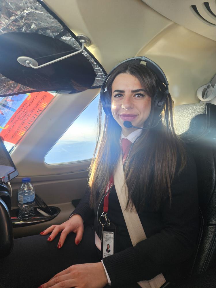 Hajar Amrani - allieva Professional Aviation